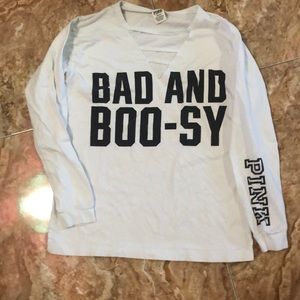 Vs pink campus tee